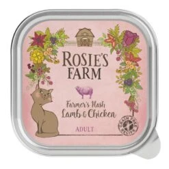 Rosie's Farm Adult Saver Pack Trays 48 X 100g Adult Fisherman's Medley With Salmon, Chicken & Shrimp 10 Rosie's Farm Adult Saver Pack Trays 48 X 100g Adult Fisherman's Medley With Salmon, Chicken & Shrimp -Zooplus Store 106405 pla rosie sfarm cats lamb chicken 100g 4 2