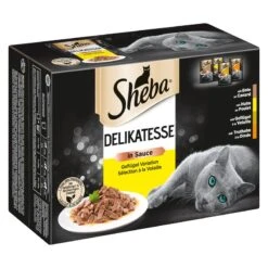 Sheba Pouches Fine Flakes 48 X 85g Poultry Collection In Jelly 6 Sheba Pouches Fine Flakes 48 X 85g Poultry Collection In Jelly -Zooplus Store 107296 pla sheba multipack delikatesse in sauce 2