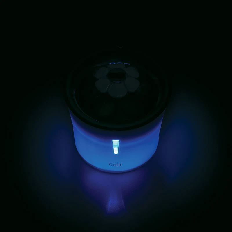 Catit Flower Drinking Fountain Stainless Steel Drinking Fountain (3 Litres) Catit Flower Drinking Fountain Stainless Steel Drinking Fountain (3 Litres) -Zooplus Store 135197 hagencontainer catit blumentrinkbrunnen edelstahl trinkbrunnen 3liter hs 04 0