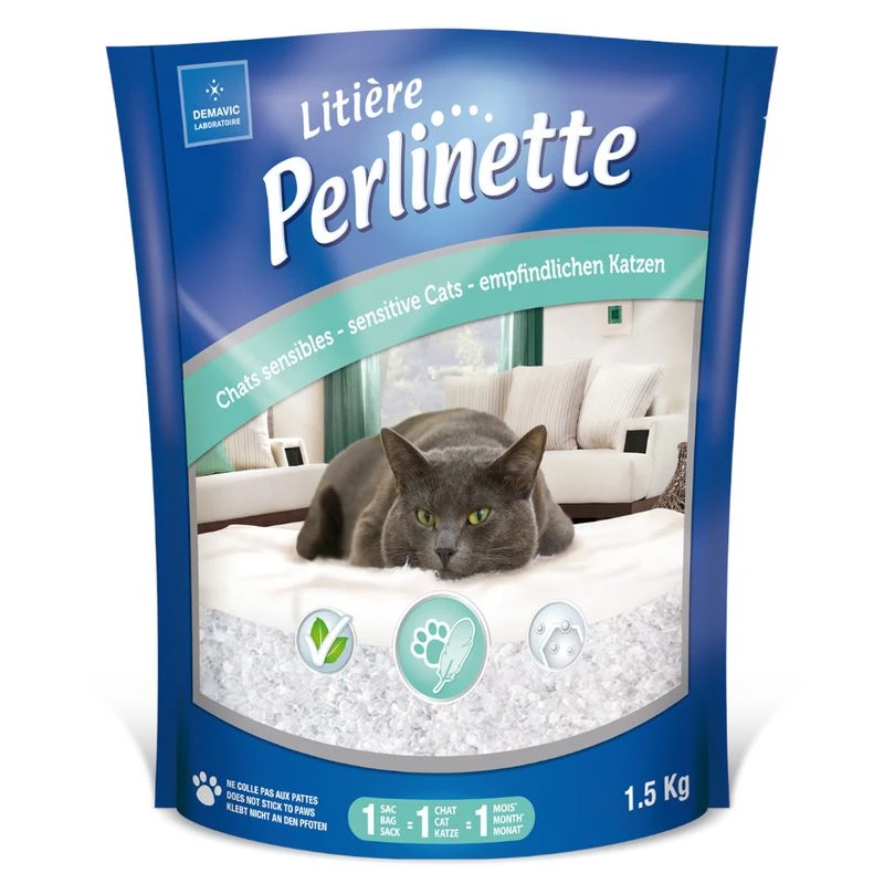 Litière Perlinette Sensible 15kg Litière Perlinette Sensible 15kg -Zooplus Store 164697 plaliti re perlinette sensible 6 2
