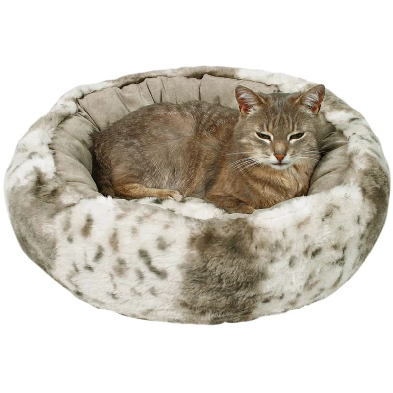 Trixie Plush Cat Bed Leika Diameter 50cm Trixie Plush Cat Bed Leika Diameter 50cm -Zooplus Store