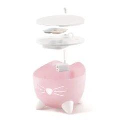 Catit PIXI Pink Drinking Fountain Drinking Fountain (2.5 Litres) 3 Catit PIXI Pink Drinking Fountain Drinking Fountain (2.5 Litres) -Zooplus Store 187697 hagencontainer catit pixi trinkbrunnen pink hs 06 0