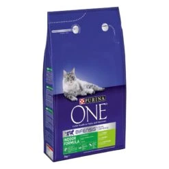 PURINA ONE Indoor Formula Turkey & Whole Grains Dry Cat Food Economy Pack: 2 X 1.4kg 2 PURINA ONE Indoor Formula Turkey & Whole Grains Dry Cat Food Economy Pack: 2 X 1.4kg -Zooplus Store 195931 frontpack 3kg 7 2
