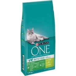 PURINA ONE Indoor Formula Turkey & Whole Grains Dry Cat Food Economy Pack: 2 X 1.4kg 4 PURINA ONE Indoor Formula Turkey & Whole Grains Dry Cat Food Economy Pack: 2 X 1.4kg -Zooplus Store 195931 frontpack 9 75kg 4 2