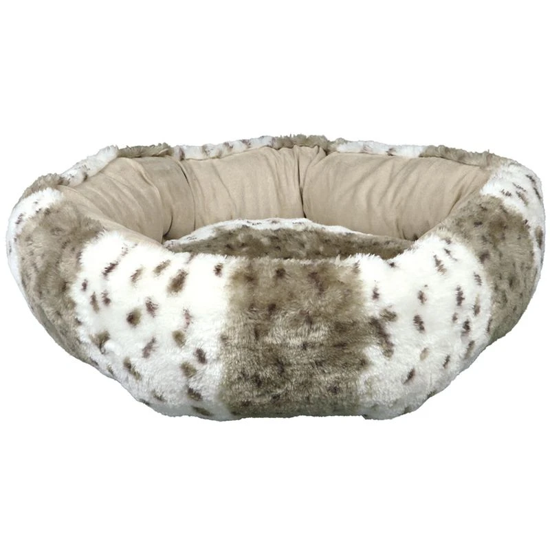 Trixie Plush Cat Bed Leika Diameter 50cm Trixie Plush Cat Bed Leika Diameter 50cm -Zooplus Store