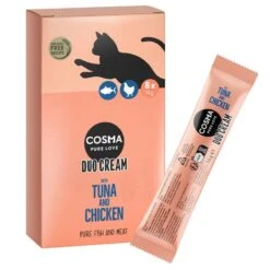 Cosma DUO Cream Treats Saver Pack 24 X 14g Duck & Chicken