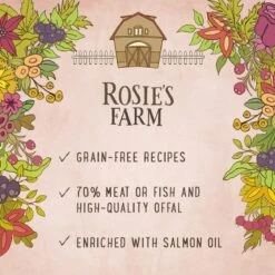 Rosie's Farm Adult Saver Pack Trays 48 X 100g Adult Fisherman's Medley With Salmon, Chicken & Shrimp 2 Rosie's Farm Adult Saver Pack Trays 48 X 100g Adult Fisherman's Medley With Salmon, Chicken & Shrimp -Zooplus Store 2020 03 rose sfarm benefits 1000x1000 uk 7 2