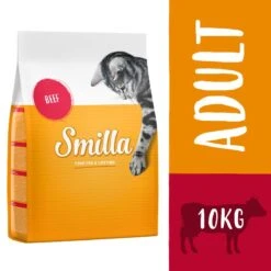 Smilla Dry Cat Food Economy Packs 2 X 10kg Adult Kidney Care -Zooplus Store 2025 01 smilla adult board 01 appversion beef 1000x1000 de 10kg 7 4