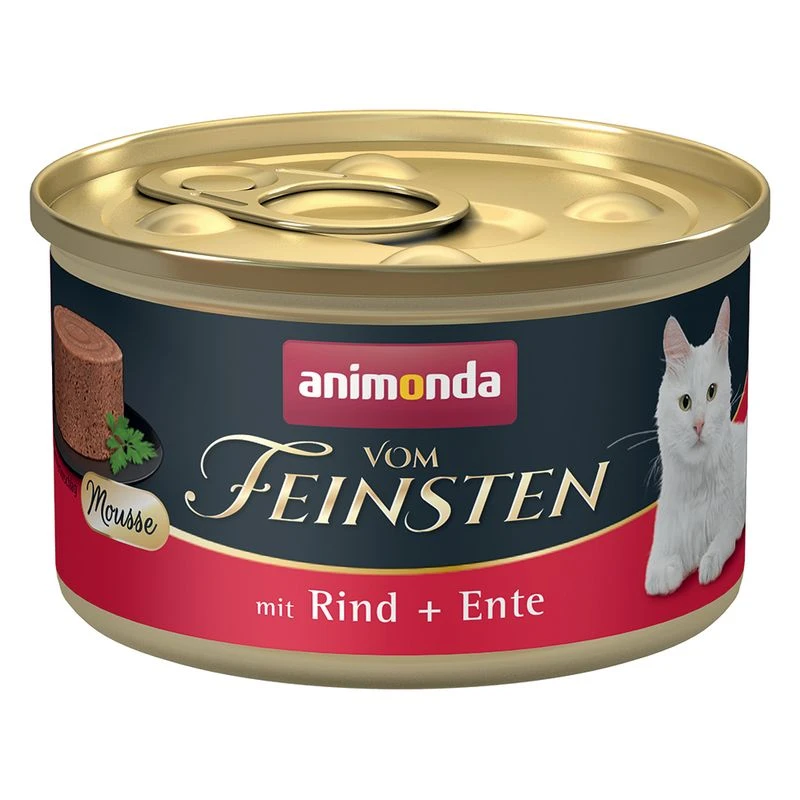animonda Vom Feinsten Saver Pack 24 x 85g Mixed Pack (4 varieties) Animonda Vom Feinsten Saver Pack 24 X 85g Mixed Pack (4 Varieties) -Zooplus Store 222996 pla animonda vom feinsten adult mousse rind ente 85g hs 01 7