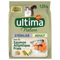 Ultima Nature Sterilised - Salmon Economy Pack: 4 X 1.25kg