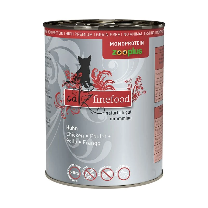 catz finefood Monoprotein Can 6 x 400g Turkey Catz Finefood Monoprotein Can 6 X 400g Turkey -Zooplus Store 249200 pla petsnature catzfinefood monoprotein zooplus huhn 400g hs 01 2 1