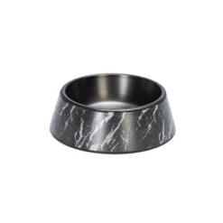Designed By Lotte Marble Melamine Feeding Bowl - Black 350ml, Diameter 17.5cm 8 Designed By Lotte Marble Melamine Feeding Bowl - Black 350ml, Diameter 17.5cm -Zooplus Store 2525999 dbl melamine katzennapf 350ml 17 5xh6 5cm schwarz 1000x1000 hs 02 9