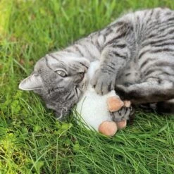 Aumüller Valerian Cat Play Pillow Little Sheep Sally 1 Piece 3 Aumüller Valerian Cat Play Pillow Little Sheep Sally 1 Piece -Zooplus Store 266296 aum ller baldrian katzenspielkissen sch fchen sally 04 6