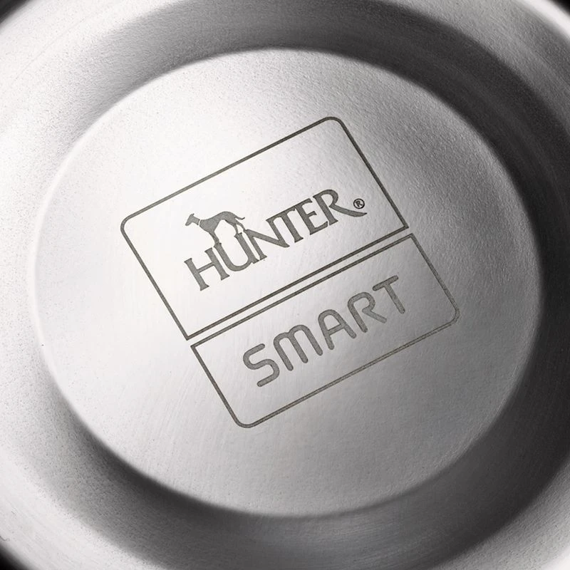 HUNTER melamine bowl white, with stainless steel inlet Economy set 2 x 160 ml, diameter 11 cm HUNTER Melamine Bowl White, With Stainless Steel Inlet Economy Set 2 X 160 Ml, Diameter 11 Cm -Zooplus Store 26939 hunter melamin napf wei hs 04 6