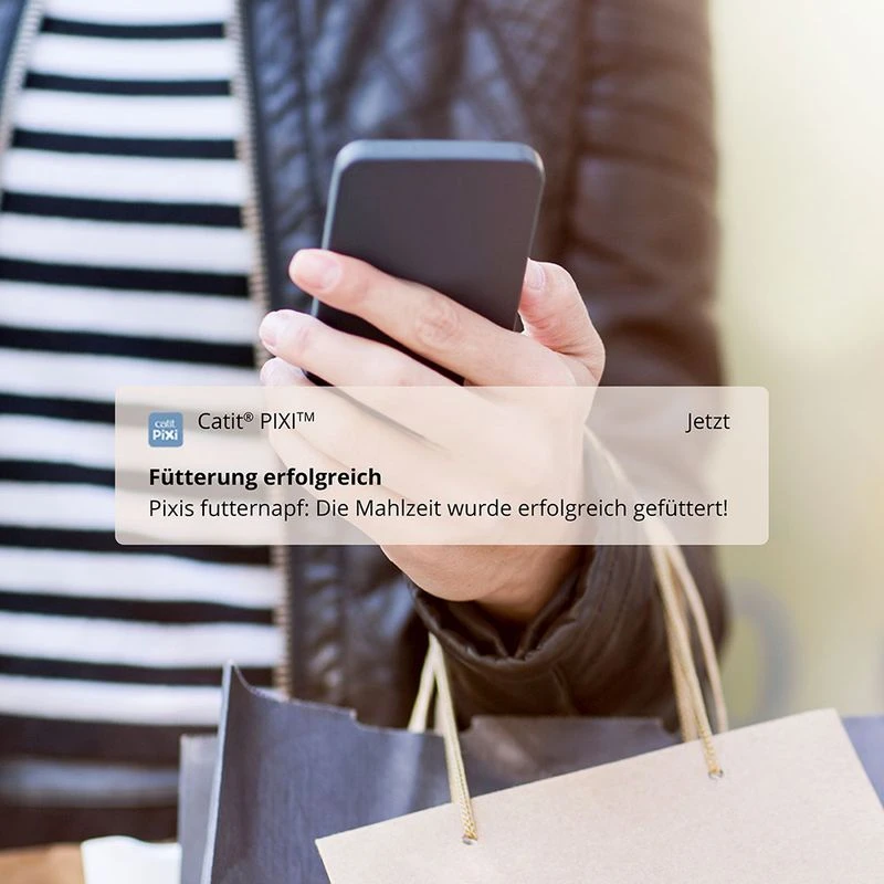 Catit Pixi Smart 6-Meal Automatic Feeder 6 x 170 ml Catit Pixi Smart 6-Meal Automatic Feeder 6 X 170 Ml -Zooplus Store