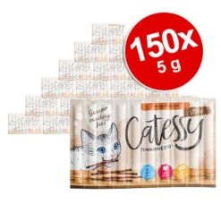 Catessy Sticks Super Saver Pack 150 X 5g With Rabbit & Turkey