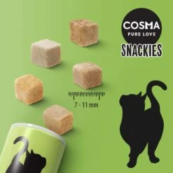 Cosma Snackies Saver Pack Duck (5 X 21g) 2 Cosma Snackies Saver Pack Duck (5 X 21g) -Zooplus Store 2 cosma snackies rangeboard 1000x1000 5 3