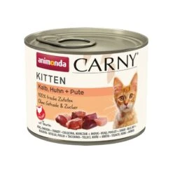 Animonda Carny Kitten Saver Pack 24 X 200g Poultry Cocktail 4 Animonda Carny Kitten Saver Pack 24 X 200g Poultry Cocktail -Zooplus Store 311399 pla animonda carny kitten kalb huhn pute 200g hs 1 1 0 4