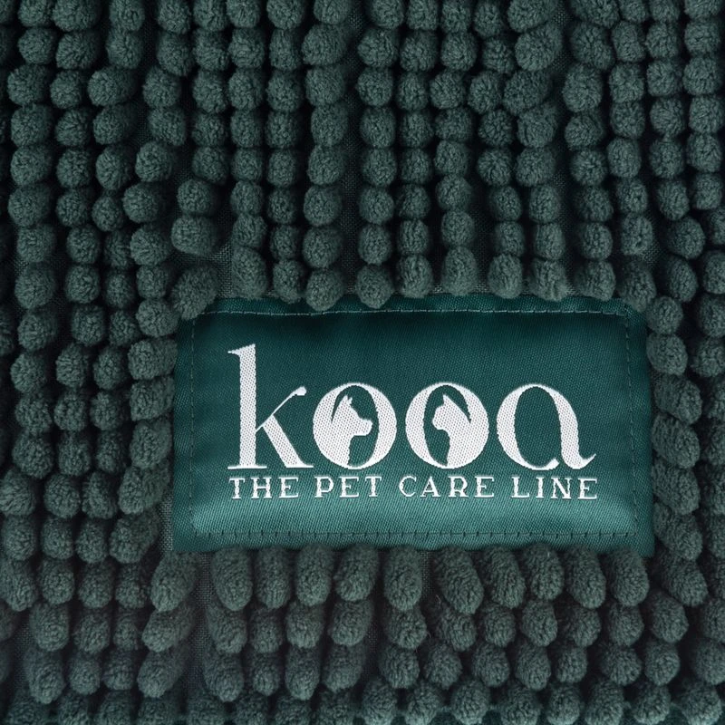kooa Dirt-Trapping Mat Dark Green Kooa Dirt-Trapping Mat Dark Green -Zooplus Store 315296 kooa chenille litter mat fg 5897 2