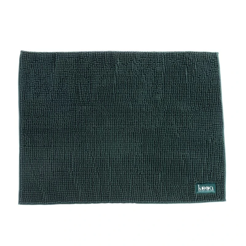 kooa Dirt-Trapping Mat Dark Green Kooa Dirt-Trapping Mat Dark Green -Zooplus Store 315296 pla kooa chenille litter mat fg 5905 3