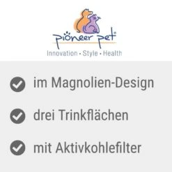 Pioneer Pet Magnolia Drinking Fountain Accessoires: Fleece Carbon Filter (3 Pieces) 3 Pioneer Pet Magnolia Drinking Fountain Accessoires: Fleece Carbon Filter (3 Pieces) -Zooplus Store 331398 331297 331298 schulze magnolia trinkbrunnen hs 04 4