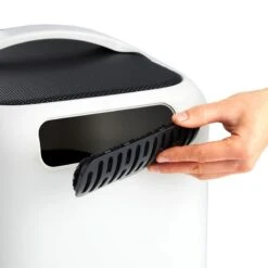 Rotho MyPet BIALA Cat Litter Tray Set: Litter Scoop With Holder + 4 Bag Rolls -Zooplus Store 334598 mypet katzentoilette biala weiss hs 11 2