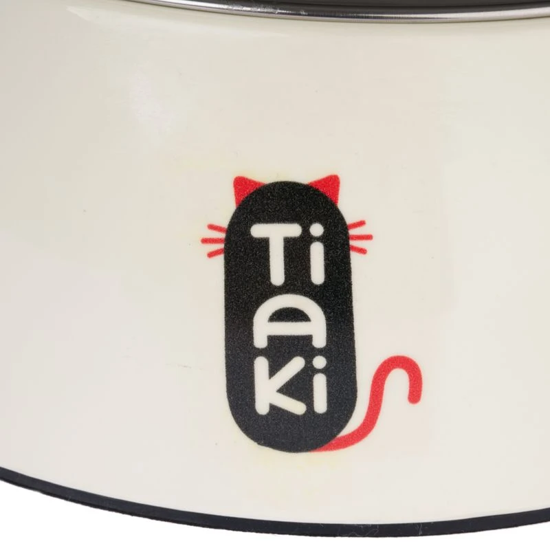 TIAKI Melamine Double Bowl 2 x 800ml, each diameter 16cm TIAKI Melamine Double Bowl 2 X 800ml, Each Diameter 16cm -Zooplus Store 337706 tiaki melamine double bowl fg 0081 4
