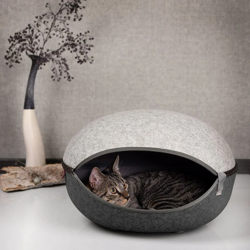 Canadian Cat Company Cat Nest approx. L 52 x W 45 x H 33 cm Canadian Cat Company Cat Nest Approx. L 52 X W 45 X H 33 Cm -Zooplus Store 346597 pla canadiancat company katzennest hs 02 2