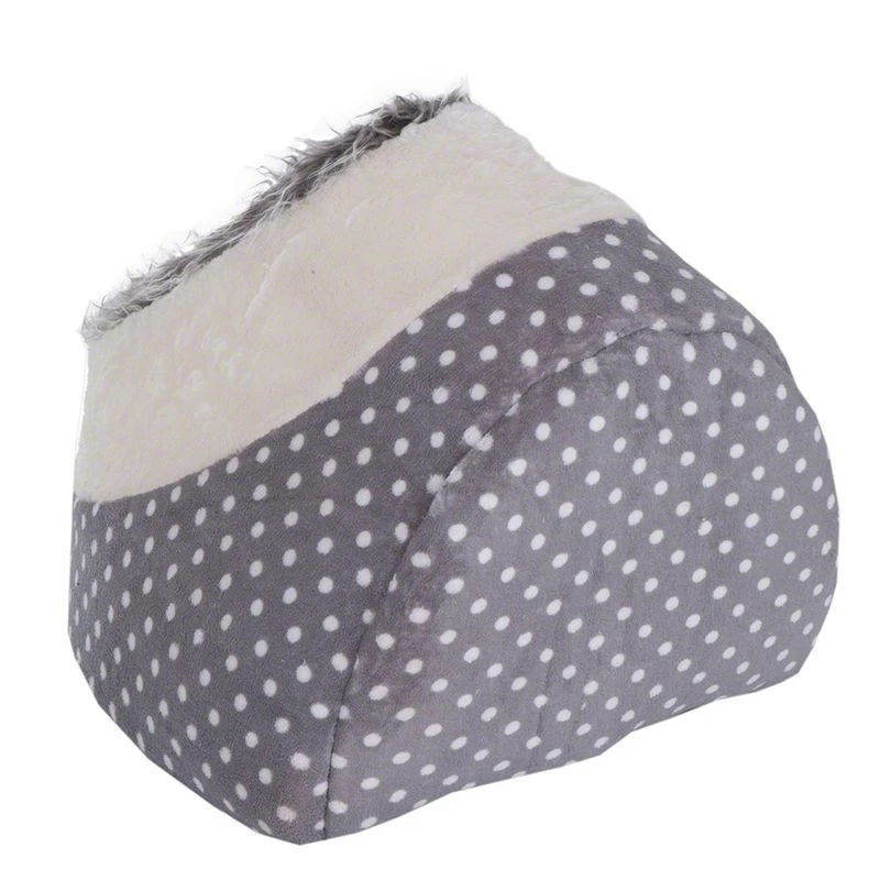 White Dots Snuggle Den 40 x 40 x 28 cm (L x W x H) White Dots Snuggle Den 40 X 40 X 28 Cm (L X W X H) -Zooplus Store 346777 kuschelhoehle white dots 02 07 2013 3