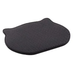 Flamingo Mat For Cat Toilets Matz Black