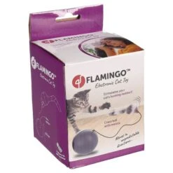 Flamingo Cat Toy Ball With Mouse 1 Piece 3 Flamingo Cat Toy Ball With Mouse 1 Piece -Zooplus Store 349201 pla flamingo katzenspielzeug ball maus hs 01 7