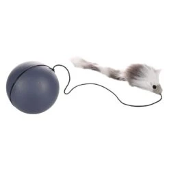 Flamingo Cat Toy Ball With Mouse 1 Piece