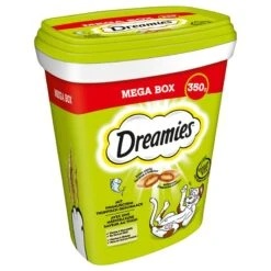 Dreamies Mega Tub Catnip (350g) -Zooplus Store 371297 pla dreamies katzensnacks megatub lachs 350g hs 01 8 1