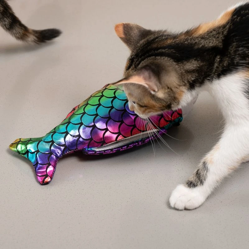 TIAKI Electronic Dancing Fish Cat Toy 1 Toy TIAKI Electronic Dancing Fish Cat Toy 1 Toy -Zooplus Store 383397 cat fg 1381 7