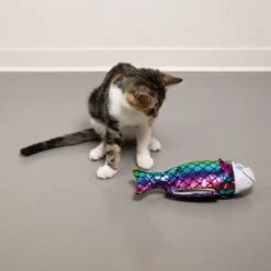 TIAKI Electronic Dancing Fish Cat Toy 1 Toy 6 TIAKI Electronic Dancing Fish Cat Toy 1 Toy -Zooplus Store 383397 cat fg 1422 5