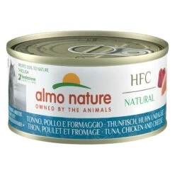 6 X 70g Almo Nature HFC Natural Wet Cat Food - 5 + 1 Free! * Salmon With Carrots - In Jelly (6 X 70g) 8 6 X 70g Almo Nature HFC Natural Wet Cat Food - 5 + 1 Free! * Salmon With Carrots - In Jelly (6 X 70g) -Zooplus Store 387109 pla almonature thunfischkase 70g hs 01 1 6