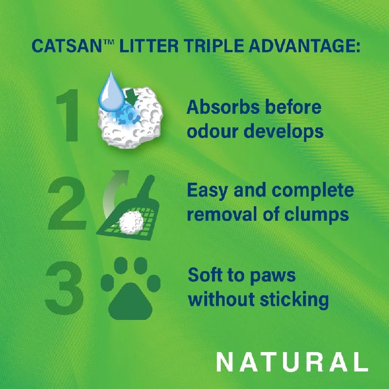 Catsan Natural Economy Pack: 2 x 8l Catsan Natural Economy Pack: 2 X 8l -Zooplus Store 393644 si01 f b uk 1 1 1