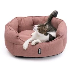 TIAKI Coralie Cosy Bed 65 X 55 X 22cm (L X W X H) -Zooplus Store 397599 tiaki kuschelbett coralie fg 2127 6