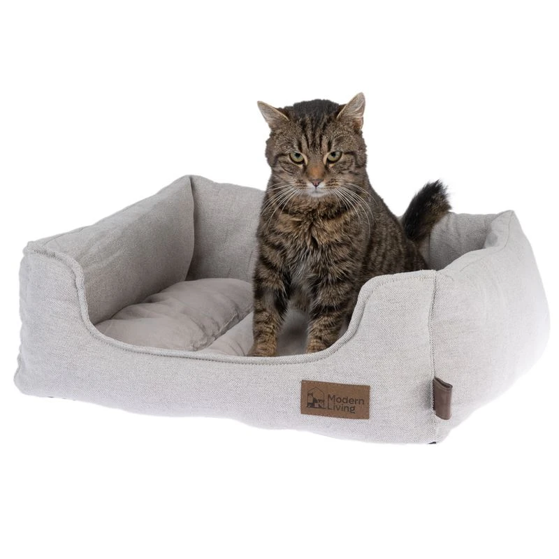 Modern Living Masaya Cosy Bed 70 x 60 x 19cm (L x W x H) Modern Living Masaya Cosy Bed 70 X 60 X 19cm (L X W X H) -Zooplus Store 397611 ml masaya cat fg 6279 8 1