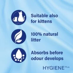 Catsan Hygiene Plus Cat Litter 18l -Zooplus Store 4008429095115 si01 f b uk min 3