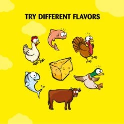 Dreamies Mega Tub Catnip (350g) -Zooplus Store 400881 flavours 0 1