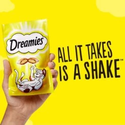 Dreamies Mega Tub Catnip (350g) -Zooplus Store 400881 slogan 5 1