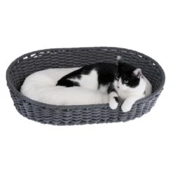 Modern Living Alor Cuddle Bed 75 X 50 X 20 Cm (L X W X H) -Zooplus Store 401725 ml kuschelbett alor cat dog fg 6389 1