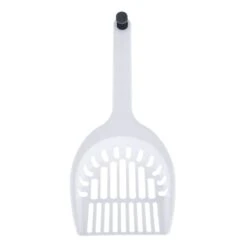 TIAKI Dusty Rounded Cat Litter Tray White -Zooplus Store 414997 tiaki litter box dusty fg 6040 2