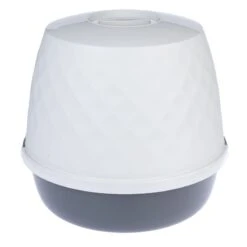 TIAKI Nebel Hooded Litter Tray Dark Grey / White 13 TIAKI Nebel Hooded Litter Tray Dark Grey / White -Zooplus Store 415000 tiaki litter box nebel fg 6205 5