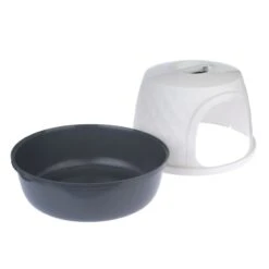 TIAKI Nebel Hooded Litter Tray Dark Grey / White 4 TIAKI Nebel Hooded Litter Tray Dark Grey / White -Zooplus Store 415000 tiaki litter box nebel fg 6211 1