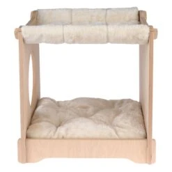 Natural Paradise Mimosa Cat Den Natural Wood With Cream Cover 13 Natural Paradise Mimosa Cat Den Natural Wood With Cream Cover -Zooplus Store 415299 np mimosa creme fg 5153 8 1