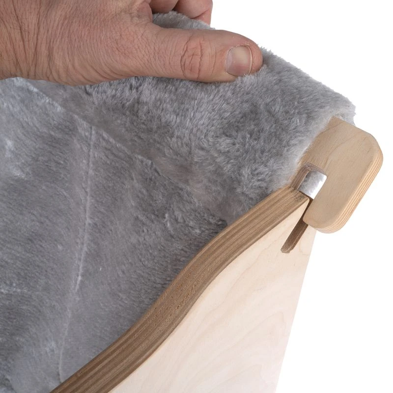 Natural Paradise Mimosa Cat Den Natural wood with cream cover Natural Paradise Mimosa Cat Den Natural Wood With Cream Cover -Zooplus Store 415396 np mimosa grau fg 5135 6 1