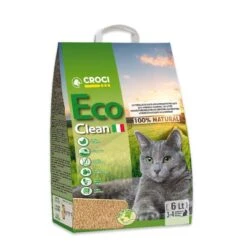 Croci Eco Clean Cat Litter Economy Pack: 2 X 6L (Approx. 4.8kg)