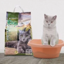 Croci Eco Clean Cat Litter 10L (Approx. 4.1kg) -Zooplus Store 419897 croci ecoclean katzenstreu 20l hs 04 2